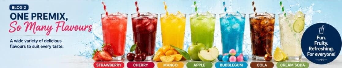 DRINK POP PREMIX - REFRESHING FLAVOURS, SIMPLE PREPARATION AND ENDLESS POSSIBILITIES (2/3)